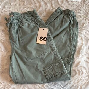 SO Kids Sage Green Joggers
